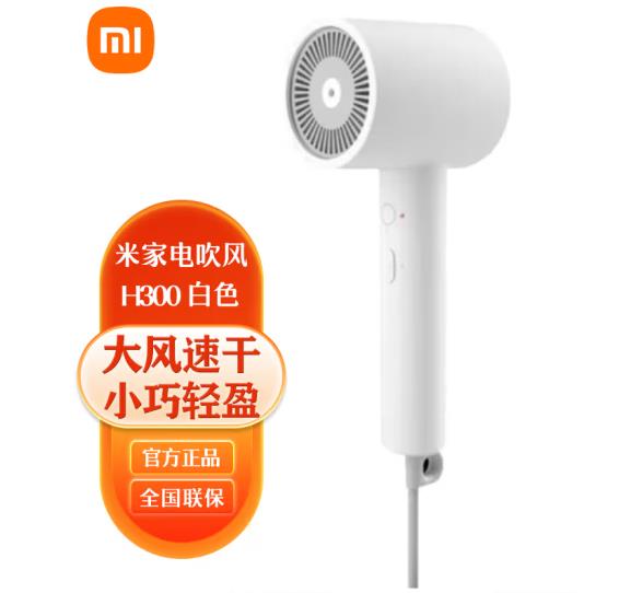 小米(MI)米家电吹风 速干吹风机 负离子护发 H300